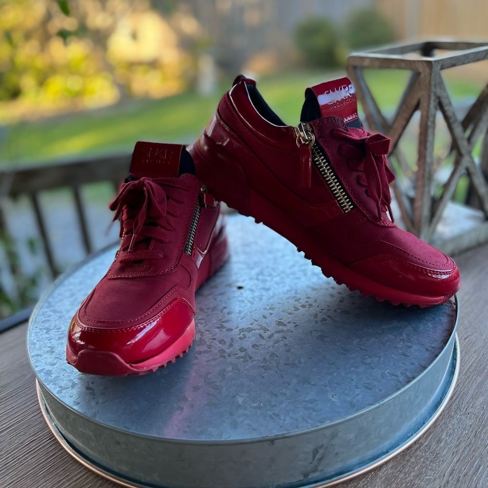 Mens Red Sneakers